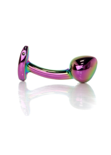 Анальная пробка B-Series Jewellery Multicolour Curved Plug, L