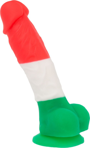 Addiction - Leonardo - 7" - 3 Colours - цветной фаллоимитатор 17.8х3.8 см