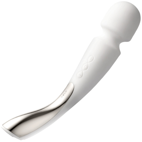 Lelo Smart Wand Medium - Профессиональный массажер, 22х4 см (слоновая кость)