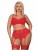 Obsessive Jolierose set - сексуальный комплект, XXL (красный) Obsessive Jolierose set - сексуальный комплект, XXL (красный)