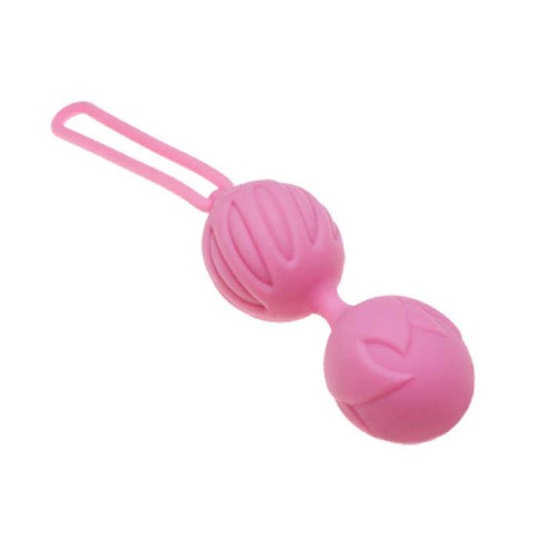 Adrien Lastic Geisha Lastic Balls Mini S - маленькие вагинальные шарики (розовый), 3.4 см