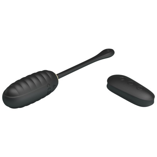 Pretty Love Doreen Remote Control Egg - Виброяйцо, 19,7 см (черный)