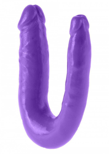 Pipedream Double Trouble 10 Inch - двусторонний фаллоимитатор, 25х3.2 см (розовый)