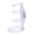 Chisa - Get Lock Vibrating Cock Cage Clear - Насадка на член, 7.6х2 см