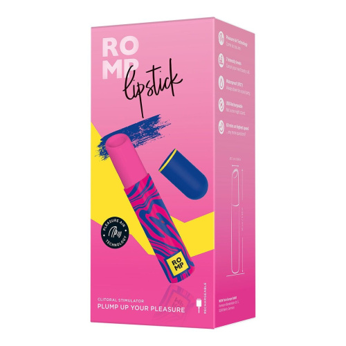 Вакуумний стимулятор клітора Romp Lipstick - купити в Києві, Україні