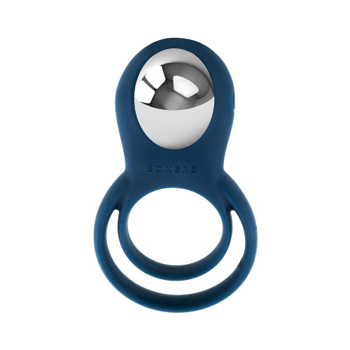 Эрекционное виброкольцо Boners Vibrating Double Cock Ring