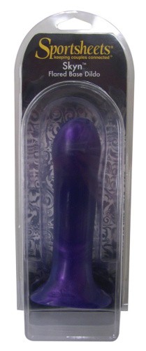 Sportsheets Silicone Dildo Skyn - Насадка для страпона, 16,5х3,3 см