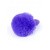 Jewellery Silicon PLUG Bunny Tail Purple - Анальна пробка з хвостом, 6,5х2,7 см (фіолетовий) - купити в Києві, Україні