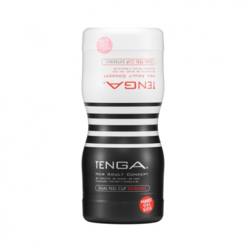 Tenga Dual Sensation Cup Extremes - Мастурбатор, 15.5х4.5 см - купити в Києві, Україні