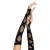 Leg Avenue - Faux wrap net arm warmers - Длинные перчатки без пальцев с узором, O\S (чёрный)