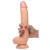 MC Long Logan 10" Dildo Light - длинный реалистичный фаллоимитатор на присоске, 27.4х4.6 см (телесный)
