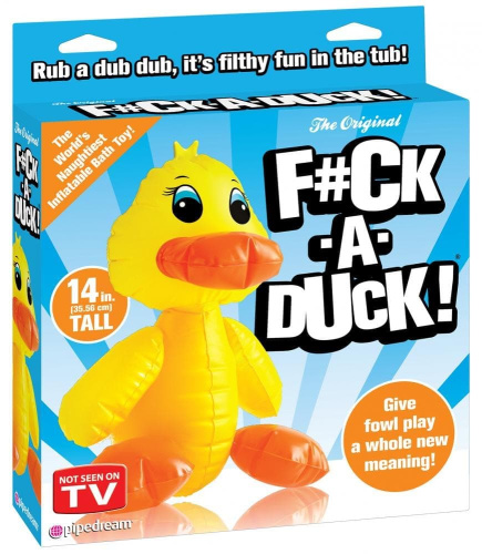 Надувная Уточка мастурбатор Fuck A Duck
