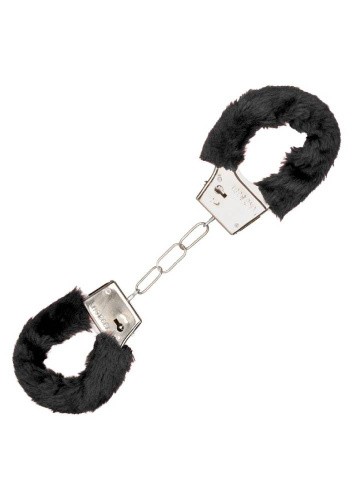 CalExotics Furry Cuffs - Наручники (чёрные)