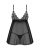 Сорочка беби-долл Obsessive Blomentis babydoll & thong, XS/S Сорочка беби-долл Obsessive Blomentis babydoll & thong, XS/S