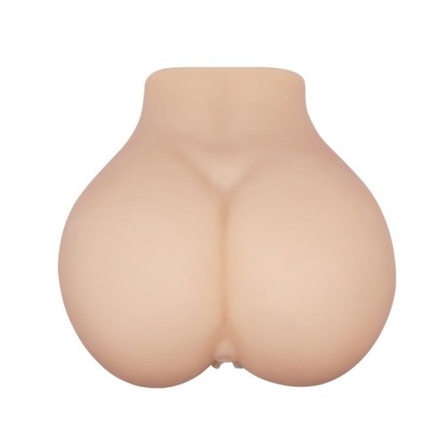 Crazy Bull Masturbator Vagina and Ass Vibrating Flesh - Мастурбатор вагина и анус с вибрацией, 16 см (телесный)