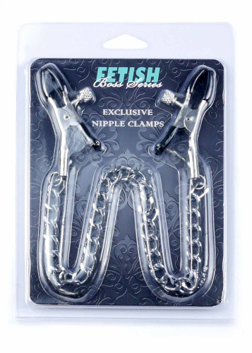 Fetish Boss Series - Exclusive Nipple Clamps No.7 - Затискачі для сосків - купити в Києві, Україні
