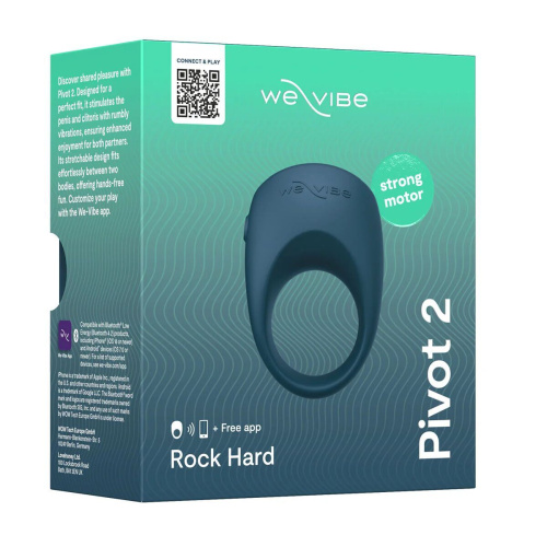 Эрекционное смарт-виброкольцо We-Vibe Pivot 2