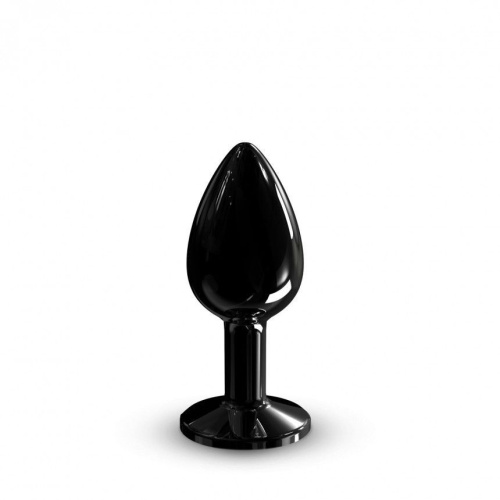 Dorcel - Diamond Plug - Металева анальна пробка з прикрасою у вигляді кристала (чорна) S - купити в Києві, Україні