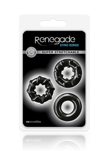 Ns Novelties Renegade Dyno Rings - Набор эрекционных колец