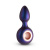 Hueman Deep Space Vibrating Anal Plug - Анальная пробка с вибрацией, 12,7 см (фиолетовый)