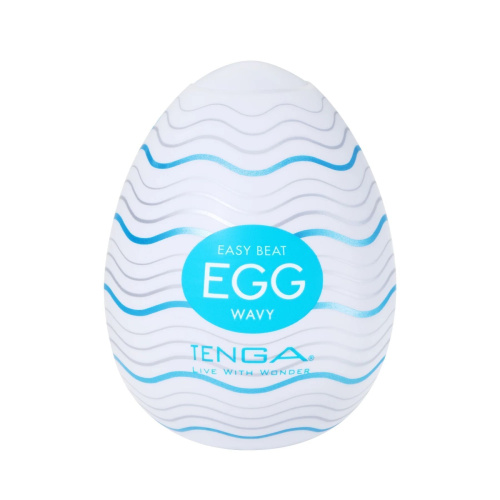 Мастурбатор-яйцо Tenga Standard Egg Wavy