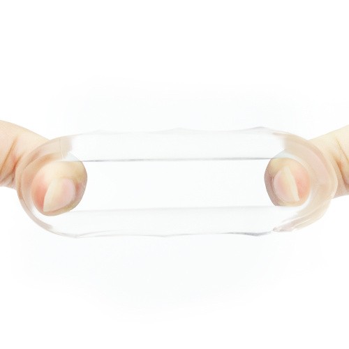 LoveToy - Power Plus Cockring 4 Clear - Ерекційне кільце, 2 см - купити в Києві, Україні