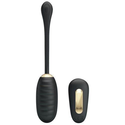 Pretty Love Doreen Remote Control Egg - Виброяйцо, 19,7 см (черный)