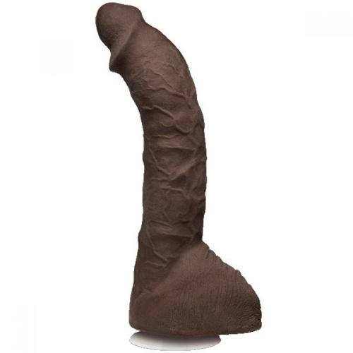 Doc Johnson Prince Yahshua 10.5 Inch Cock - фаллоимитатор, 27.4х5.08 см (коричневый)
