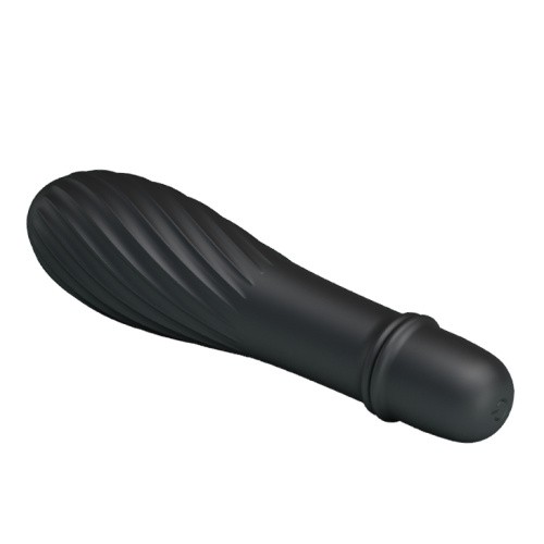 Pretty Love Solomon Vibrator - Классический вибратор, 12.3х3.9 см (чёрный)