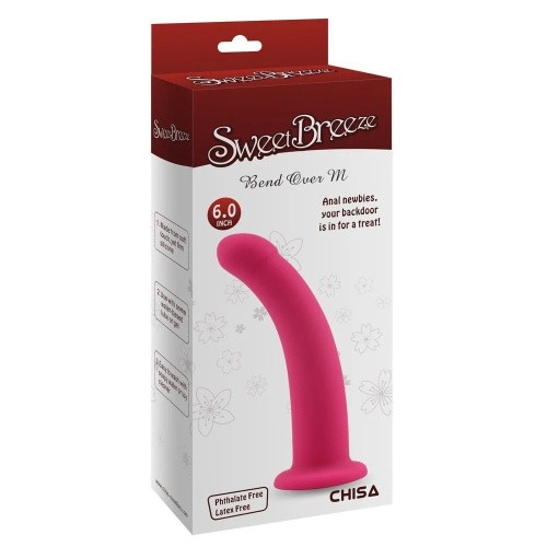 Фаллоимитатор на присоске Sweet Breeze Bend Over M, 15 см