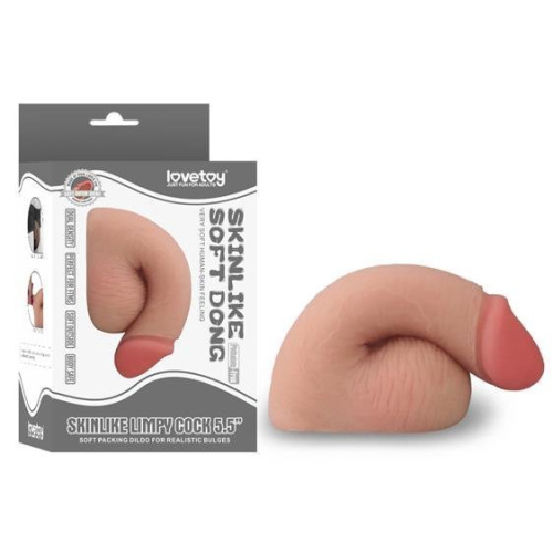 LoveToy - Skinlike Cock Flesh 5.5 - Фалоімітатор без ерекції, 13.9 см - купити в Києві, Україні