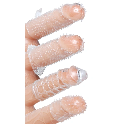 Trinity Vibes Penis Sleeve 4 Pack - Набор насадок, 4 шт (прозрачный)