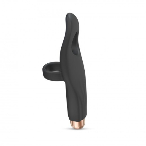 Love To Love Tickle me Black Onyx - вібратор на палець, що перезаряджається, 13,5х1,3 см (чорний) - купити в Києві, Україні