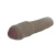Topco Sales CyberSkin 3 Xtra Thick Uncut Penis Extension - Насадка для увеличения члена, + 7,5 см (коричневый) Topco Sales CyberSkin 3 Xtra Thick Uncut Penis Extension - Насадка для увеличения члена, + 7,5 см (коричневый)