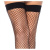 Leg Avenue Fishnet Thigh Highs - Чулки в сетку, OS