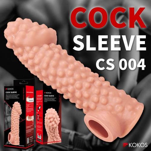 Насадка на член Kokos Cock Sleeve CS 004, L