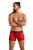 Passion - 046 SHORT PARKER red - Сексуальные мужские трусы с открытой попкой, XXL/XXXL Passion - 046 SHORT PARKER red - Сексуальные мужские трусы с открытой попкой, XXL/XXXL
