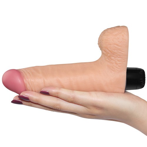 LoveToy Real Feel Vibrator 14 Flesh 7 '' - Реалистичный вибратор, 15 см (телесный)