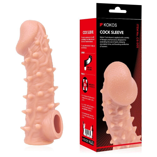 Насадка на член Kokos Cock Sleeve CS 005, S