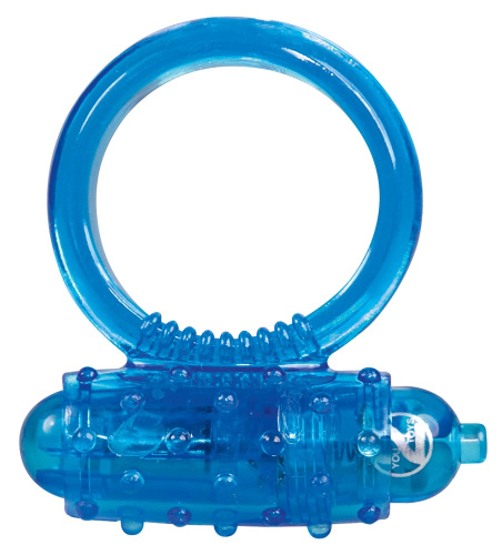 Vibro Ring Silikon Blue - віброкільце, 5х3 см (синій) - купити в Києві, Україні