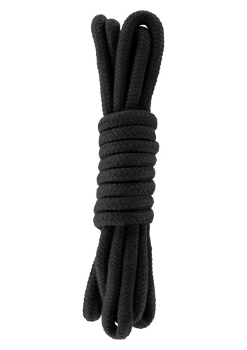 Hidden Desire Bondage Rope - Веревка для связывания 3 м (чёрная)