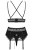 Obsessive Lolitte set - сексуальный комплект, L/XL (чёрный) Obsessive Lolitte set - сексуальный комплект, L/XL (чёрный)