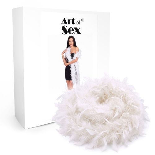 Боа из перьев Art of Sex, 2 метра белое