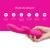 So Divine Kiss Kiss - компактный вибратор кролик, 20х3.5 см So Divine Kiss Kiss - компактный вибратор кролик, 20х3.5 см