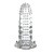Baile Brave Man Penis Sleeve Crystal - Насадка на член, 14 см (прозрачный)