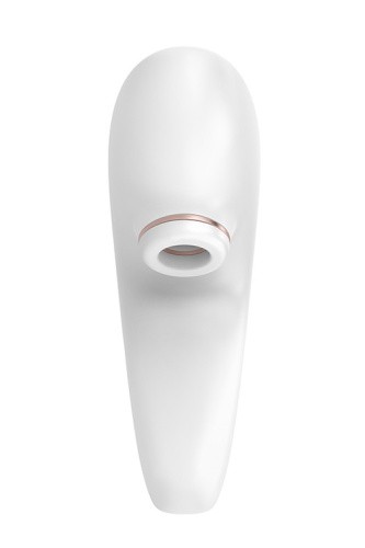 Satisfyer Pro 4 Couples - уникальный вибратор для пар с вакуумной стимуляцией, 7х2,5 см, (белый)