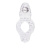 Basic Essentials Teaser Enhancer Ring - Насадка на член с клиторальным стимулятором, 8х3 см Basic Essentials Teaser Enhancer Ring - Насадка на член с клиторальным стимулятором, 8х3 см
