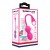 LyBaile Pretty Love Elvira Phone Control Vibro Balls Pink - Вагинальные шарики с вибрацией, 14.5х3.2 см (розовый)