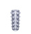 Blush Rize Swich Glow in the Dark - мастурбатор с двухсторонней текстурой светящийся в темноте, 15 см (прозрачный)