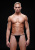 Baci Microfiber G-string - Мужские стринги черный, L/XL